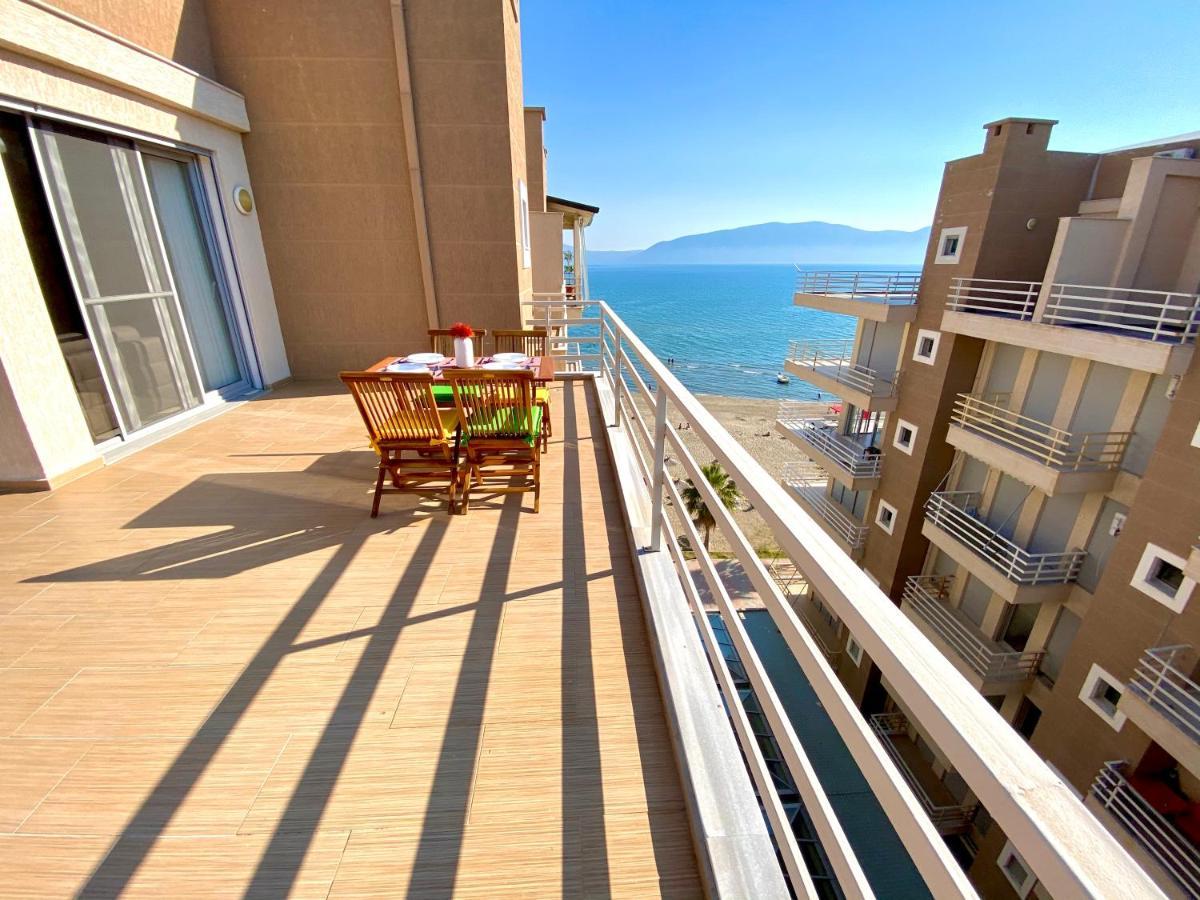 Eka Luxury Two-Bedroom Seaview Apartment Vlore Ngoại thất bức ảnh